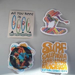 New. Vinyl Stickers.  California.  Waterproof. Bundle for cheaper price 😊 set 4